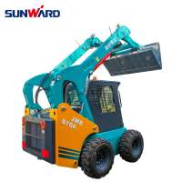 SUNWARD  Small Mini Wheeled/Track Skid Steer Dumper Loader, Backhoe, Front End Tractor Wheel Loader